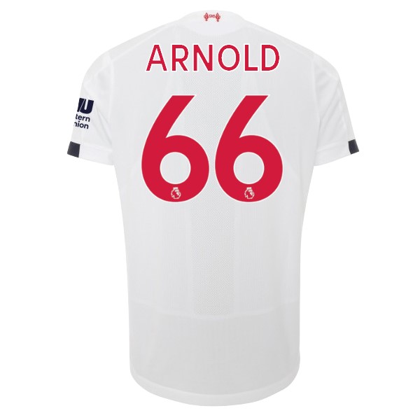 Camiseta Liverpool NO.66 Arnold 2ª 2019 2020 Blanco